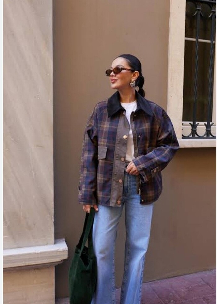 Ekoseli Parka - Görsel 3