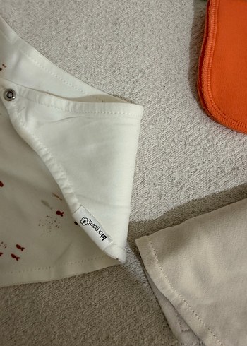 Bebek ağız mendili ve önlük - Görsel 2