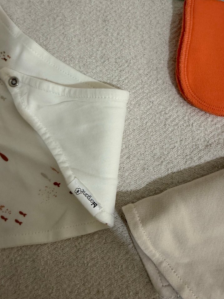 Bebek ağız mendili ve önlük - Görsel 2