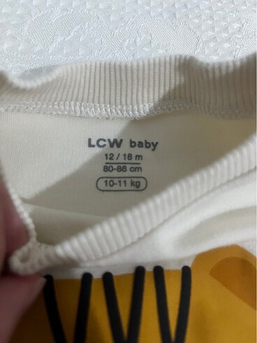 12-18 Ay Beden Lcw sweatshirt