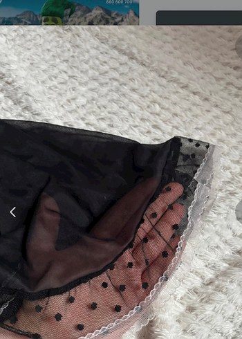 m Beden siyah Renk Victorias secret babydoll gecelik