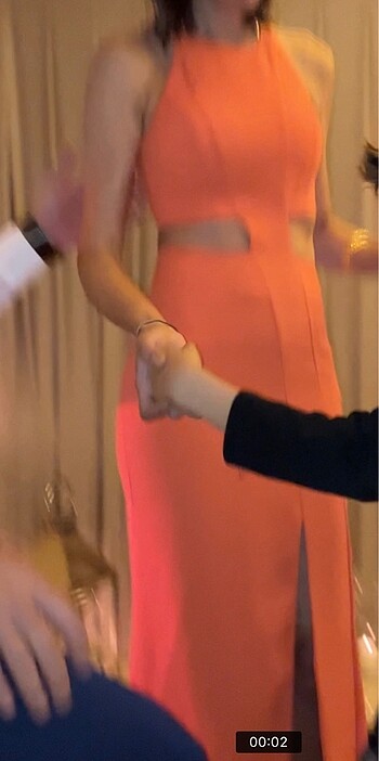 s Beden turuncu Renk Adl cengiz abazoğlu tasarım elbise