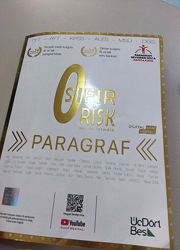 345 sıfır risk paragraf 