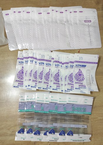 40 Adet Süt Saklama Poşeti - Görsel 2