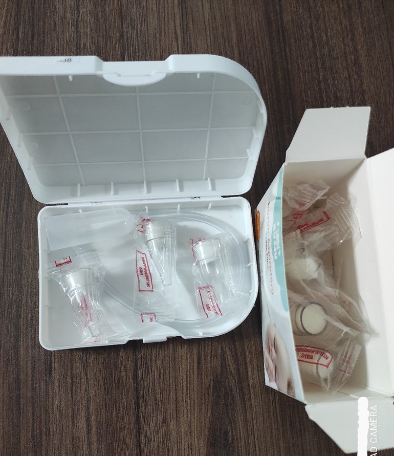 Bebek burun aspiratörü ve yedek filtre - Görsel 2