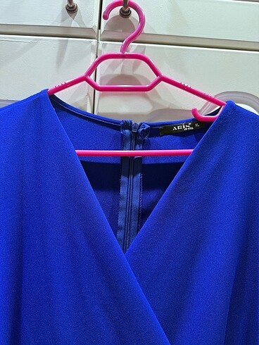 KADIN LACİVERT SAKS TULUM - Görsel 5