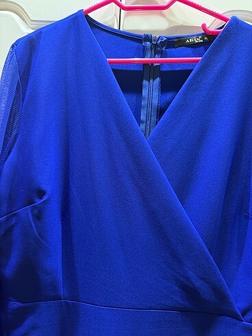 KADIN LACİVERT SAKS TULUM - Görsel 6