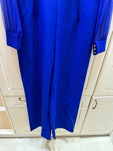 KADIN LACİVERT SAKS TULUM - Görsel 8