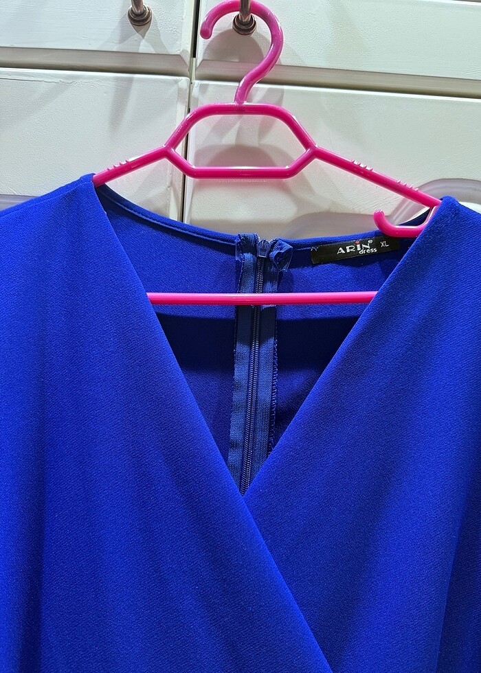 KADIN LACİVERT SAKS TULUM - Görsel 5