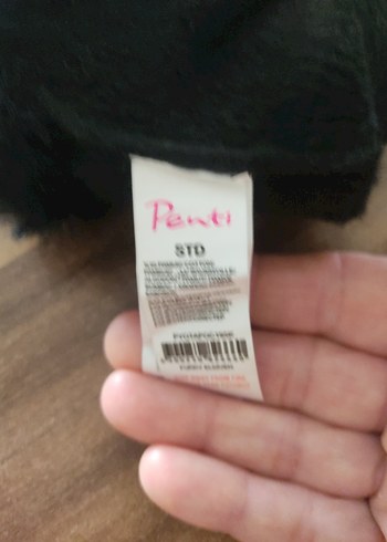 Beden siyah Renk Kürklü Siyah Kadın Eldiveni