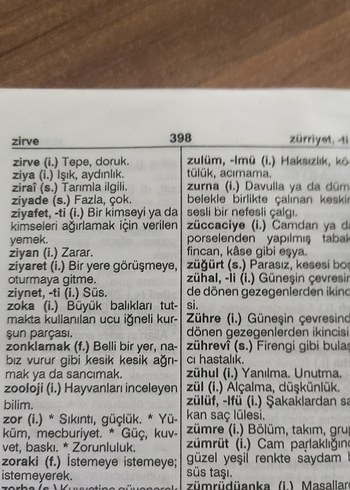 Ortaokul ve Liseler İçin Türkçe Sözlük - Görsel 3