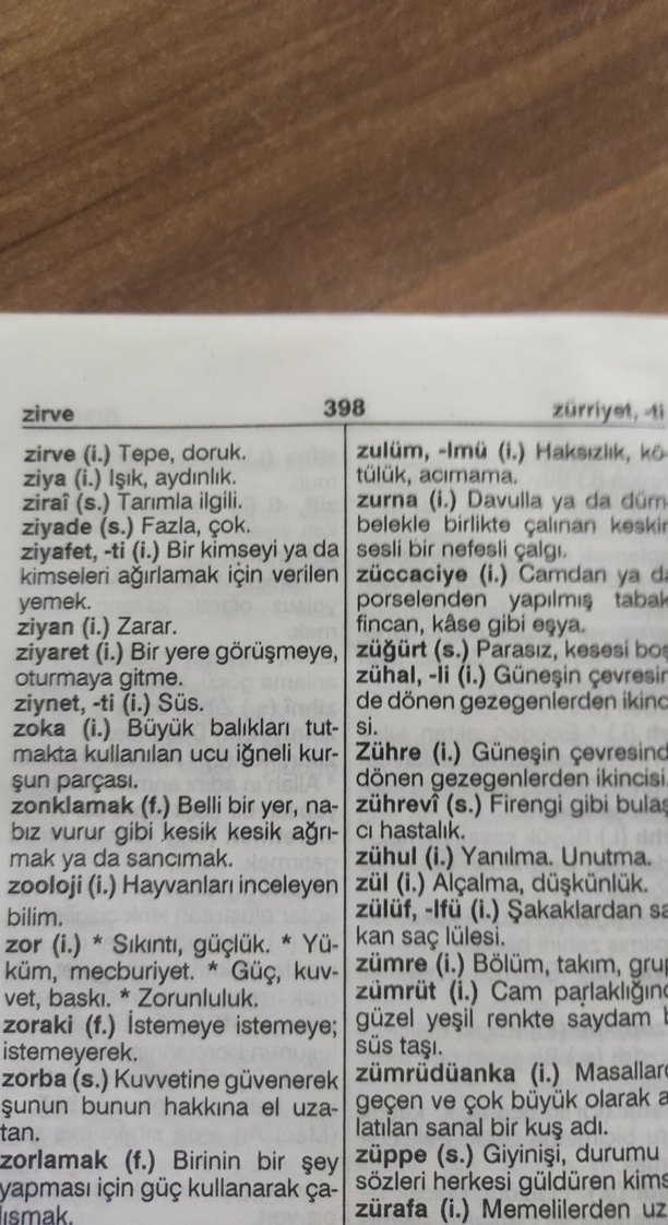 Ortaokul ve Liseler İçin Türkçe Sözlük - Görsel 3