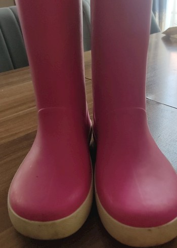 Kızlar için Pembe Lastik Çizme - Görsel 3