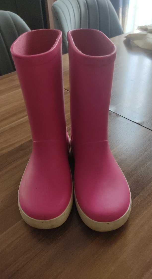 Kızlar için Pembe Lastik Çizme - Görsel 2