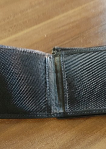 Siyah Biker Stil  deri Erkek Cüzdanı - Görsel 4