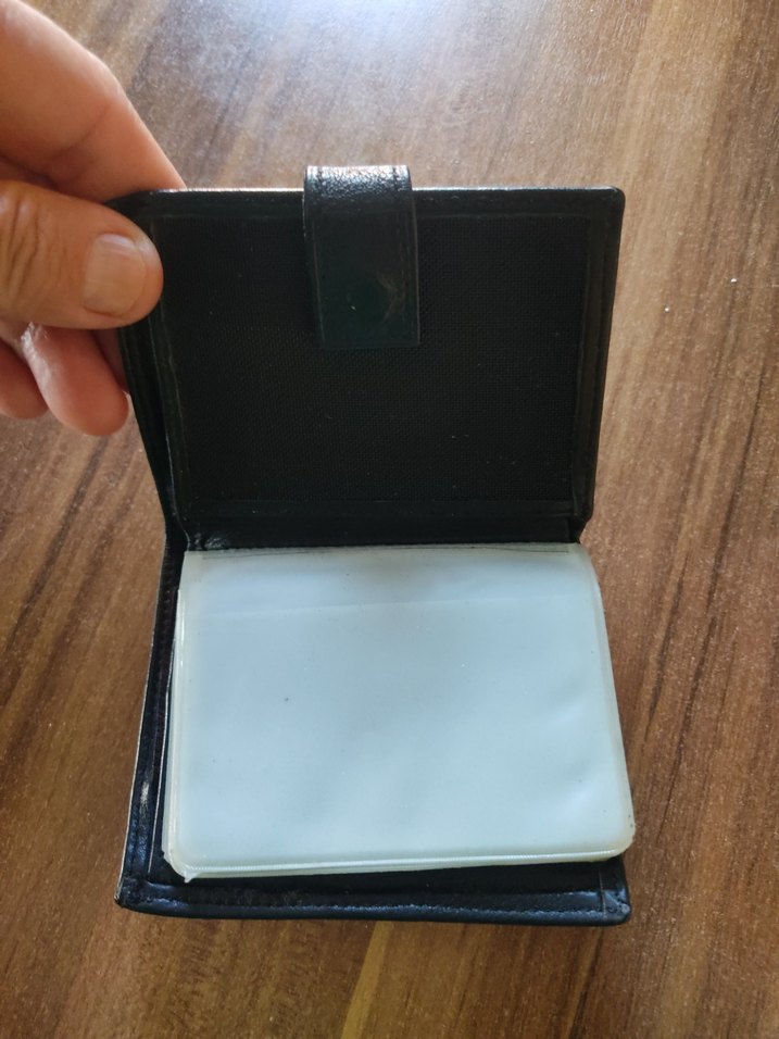 Prada Siyah Deri Erkek Cüzdanı - Görsel 3