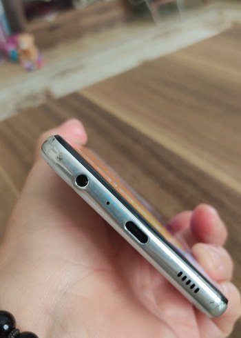 Maket telefon Bej Samsung Galaxy A72 Android Telefon - Görsel 4