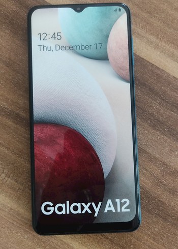 Maket telefon Turkuaz Samsung Galaxy A12 Android Telefon - Görsel 5