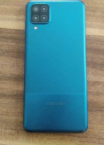 Maket telefon Turkuaz Samsung Galaxy A12 Android Telefon - Görsel 2