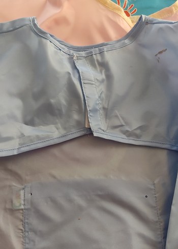 Pembe Baskı çocuk boyama Önlüğü - Görsel 9