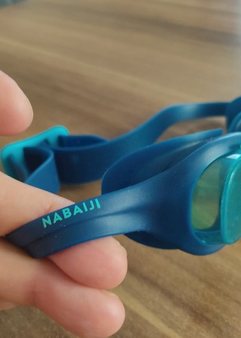 Turkuaz Ayarlanabilir Yüzücü Gözlüğü - Görsel 2