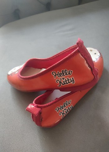 Kız Çocuk Kırmızı Hello Kitty Babet Ayakkabı - Görsel 4