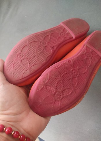 Kız Çocuk Kırmızı Hello Kitty Babet Ayakkabı - Görsel 5