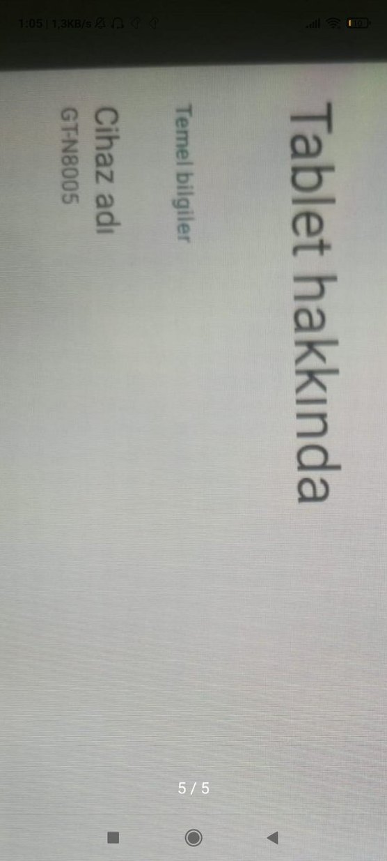 Samsung Tablet - Görsel 5