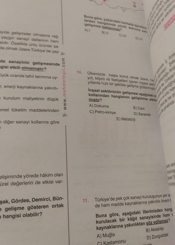 KPSS Coğrafya'nın Amiral Soru Bankası - Görsel 9