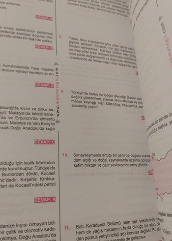 KPSS Coğrafya'nın Amiral Soru Bankası - Görsel 10
