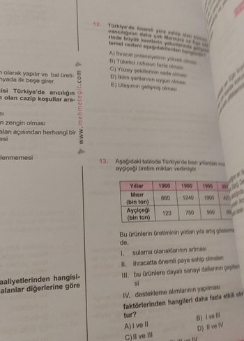 KPSS Coğrafya'nın Amiral Soru Bankası - Görsel 8