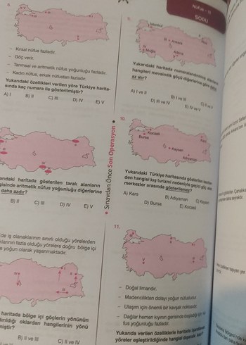 Haritalarla Atak Coğrafya Soru Bankası KPSS - Görsel 5