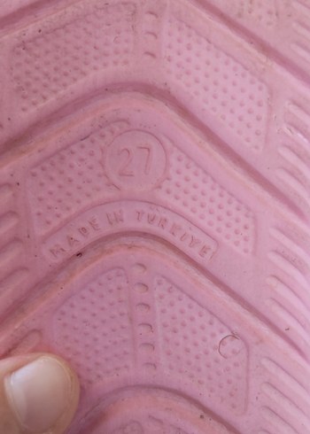 Diğer Kız Çocuk Pembe Baskılı Bohem Sandalet
