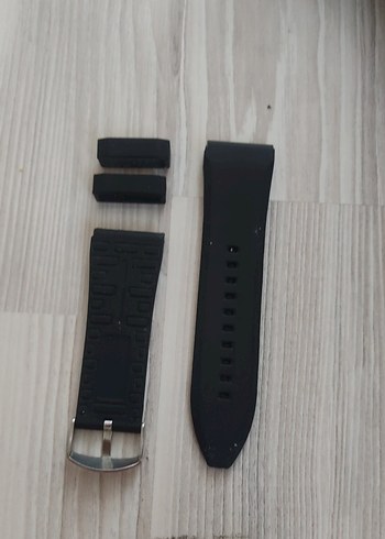 Siyah Erkek Biker Saat Kayışı - Görsel 2