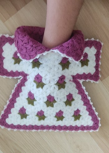 Nakışlı mor lif - Görsel 2