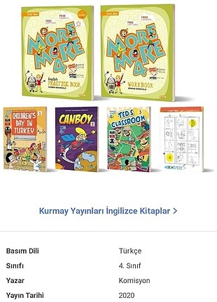 İngilizce kitabı