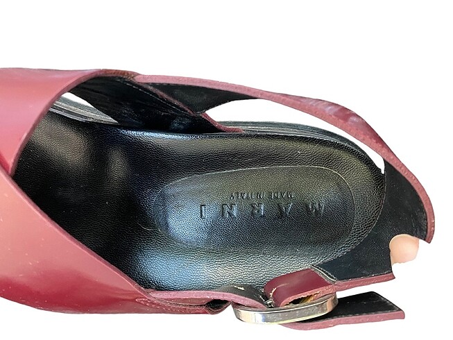 39 Beden bordo Renk Marni sandalet (made in italy)