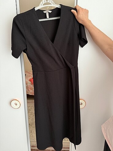 H&M Siyah Elbise