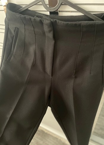 Zara İkili Pilili Kadın Kumaş Pantolon