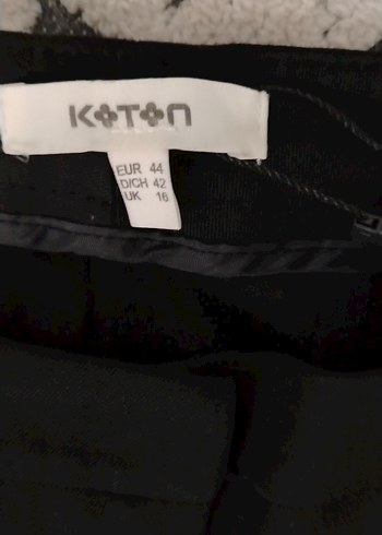 Siyah Kadın Kumaş Pantolon - Görsel 3