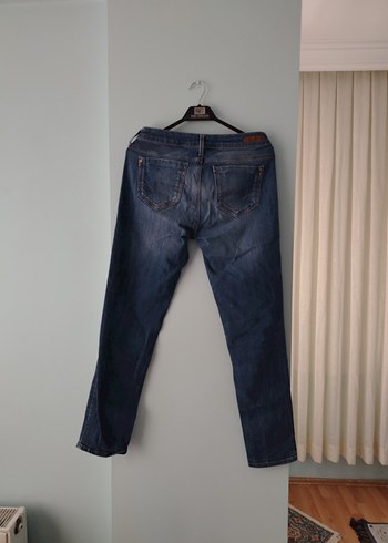 Kadın Lacivert Normal Boy Denim Jean - Görsel 2