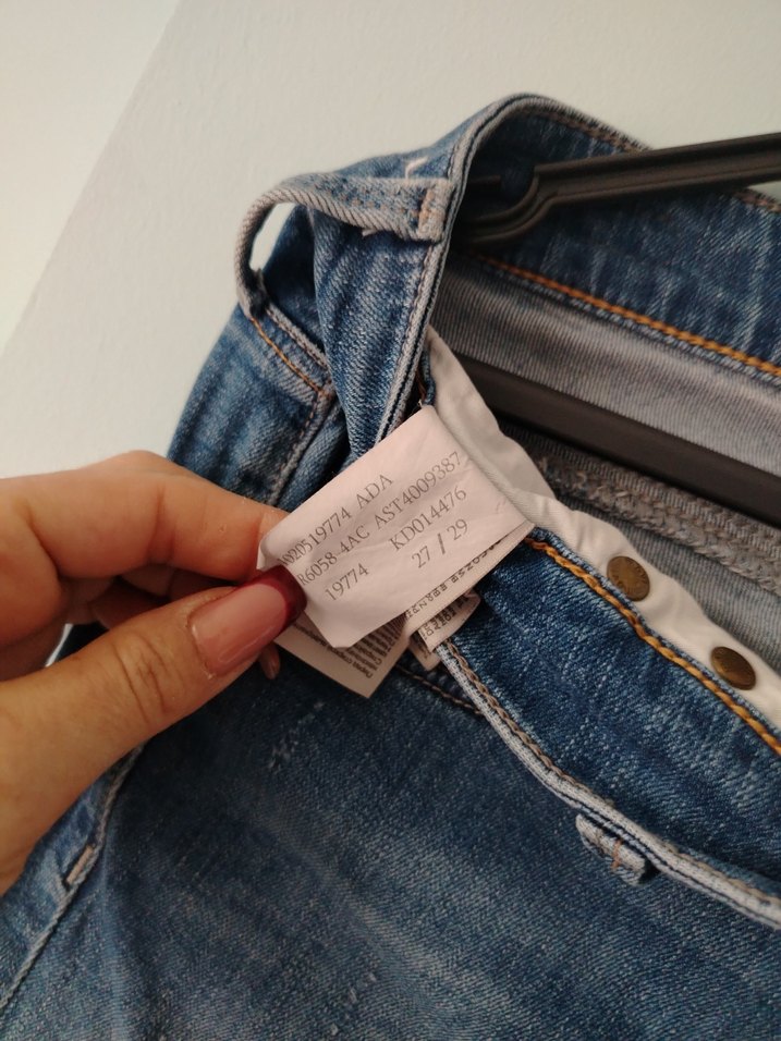 Kadın Lacivert Normal Boy Denim Jean - Görsel 4