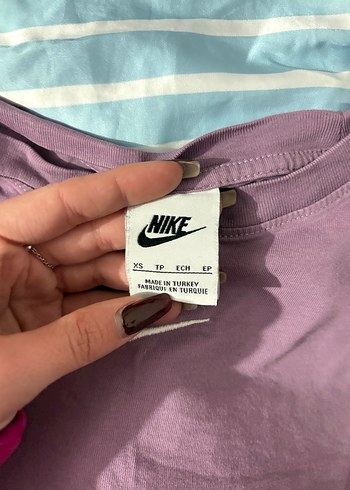 Mor  Kısa Kollu Tişört - Görsel 2