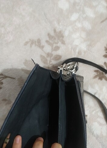 Siyah çapraz çanta  - Görsel 2