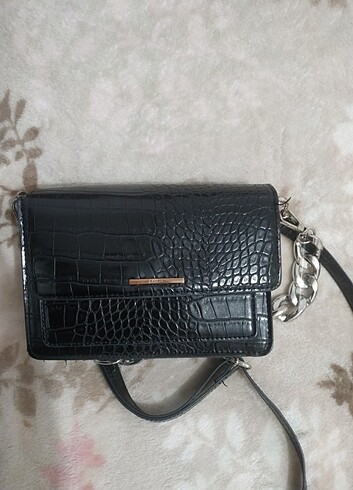 Siyah çapraz çanta  - Görsel 3