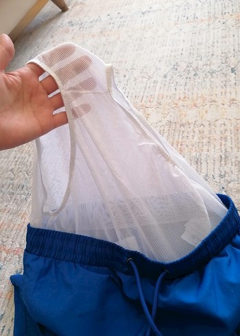 Mavi Mini Erkek Spor Şort - Görsel 4