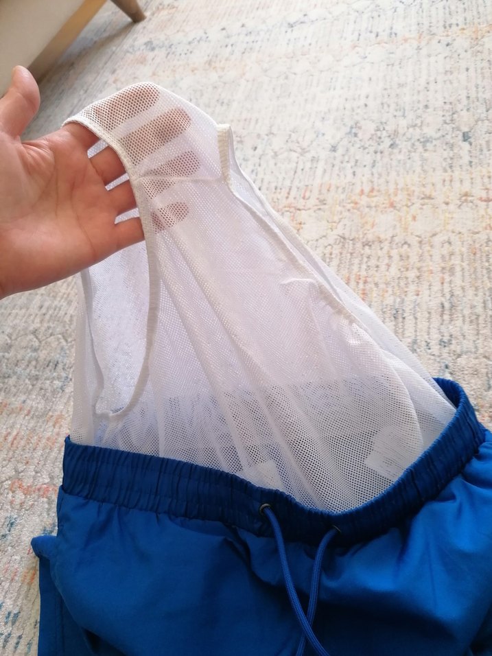 Mavi Mini Erkek Spor Şort - Görsel 4