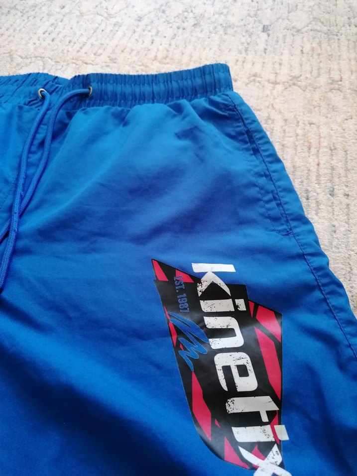 Mavi Mini Erkek Spor Şort - Görsel 2