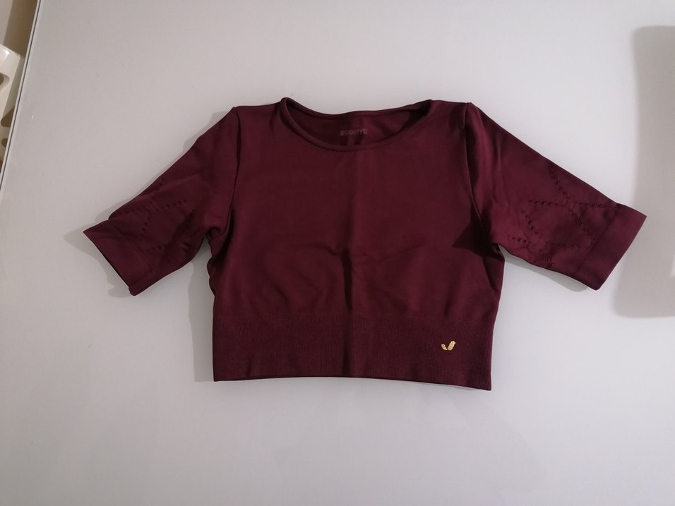 Jerf naples kısa kol crop top econly - Görsel 4