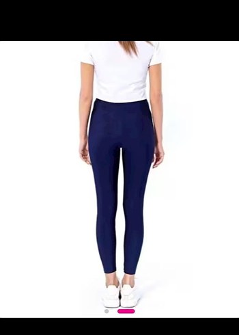 Kadın Mavi Spor Tayt - Görsel 2